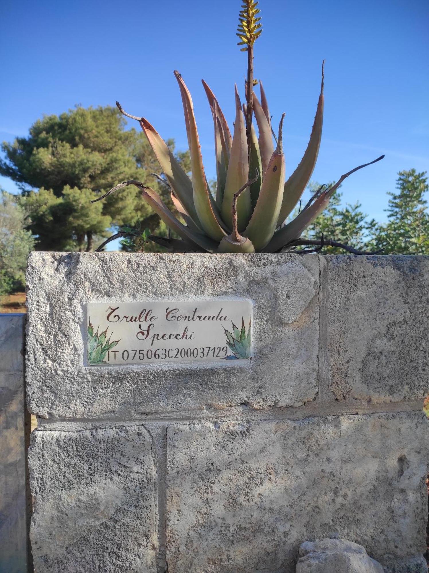 Trullo Contrada Specchi Apartment Racale Exterior photo
